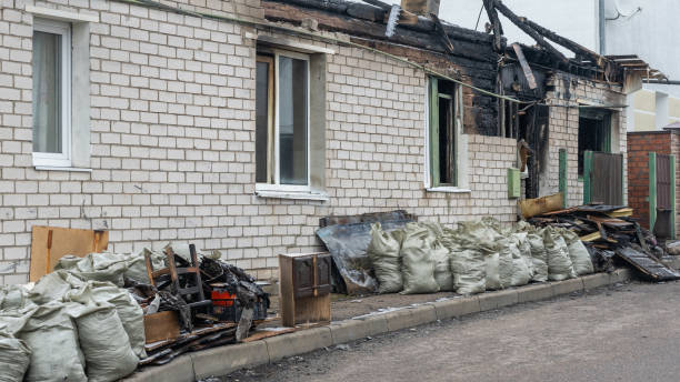 Professional Smoke Damage Removal technician working in Osseo, WI